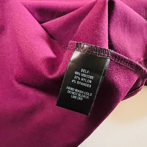 Lulus Going Steady Cross Open Back Skater Dress Size XS Plum Purple - Picture 6 of 9